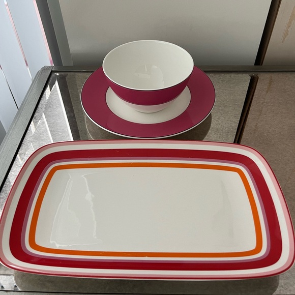 kate spade Kitchen Kate Spade Rutherford Circle Pink Wickford Cafe